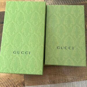 Gucci shoe boxes